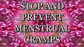 528 Hz – STOP AND PREVENT MENSTRUAL CRAMPS – Meditation Music With Subliminal Affirmations [upl. by Georgeta]