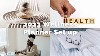 Wellness Planner Setup  Hobonichi Cousin A5 hobonichicousin [upl. by Harat]