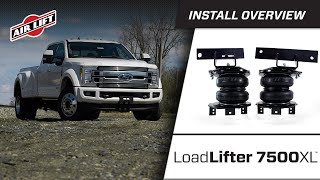 Air Lift Install 2019 Ford F450  LoadLifter 7500 XL PN 57577 [upl. by Gabrielli]