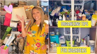 Hoarder ❤️ Organizing Tips for Hoarding Disorder amp Overwhelming Clutter  Get Organized HQ Collab [upl. by Vladimar853]