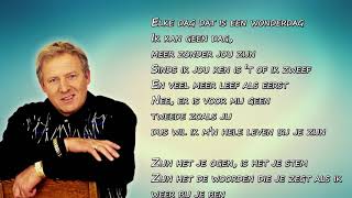 Koos Alberts  Zijn Het Je Ogen Lyrics Video [upl. by Bein]