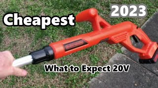 BLACKDECKER 20V MAX Cordless Hedge Trimmer Unboxing and Review [upl. by Ailemak874]