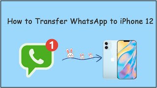 Easily Transfer WhatsApp Data to iPhone 12Pro [upl. by Aihsenot]