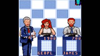 Game Gear Game Jeopardy 1993 GameTek [upl. by Carolynne]