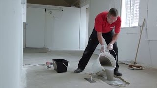 How to repair a hole in concrete with a pourable compound  Watco [upl. by Onaicul102]