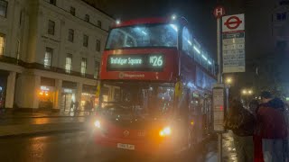 Shabby FRV  TFL Bus Route N26 Chingford Station  Trafalgar Square  E400H City  Stagecoach [upl. by Asseniv]