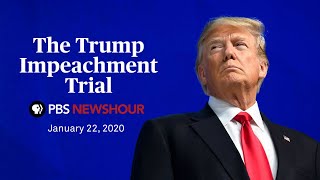 WATCH Senate impeachment trial of Donald Trump  January 22 [upl. by Tiny]