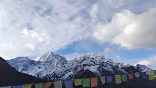 Solukhumbu Day 9 Acclimatisation hike Ama Dablam Base Camp solotravel nepal trek [upl. by Nytsuj74]