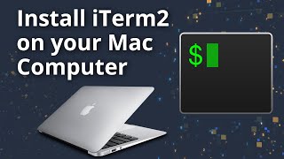 Install iTerm2 on your Mac Computer For Mac Users Only [upl. by Nnairek]