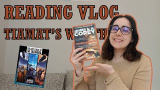 i read tiamats wrath EXPANSE 8  reading vlog [upl. by Penrod]