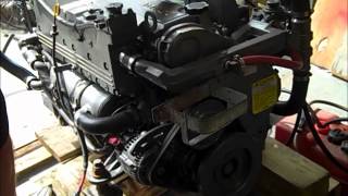 YANMAR 6LPDTE 315HP TURBO DIESEL RUN [upl. by Ifar966]