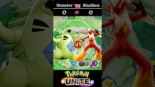 Blaziken vs Tyranitar Ultimate showdown 💥 Pokemon unite [upl. by Akere]