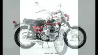 Historique des Kawasaki W [upl. by Robinette]