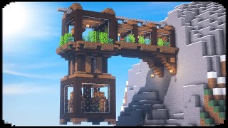 ★ Minecraft How to Build a MOUNTAIN House  Minecraft Building Tutorial [upl. by Emmit8]