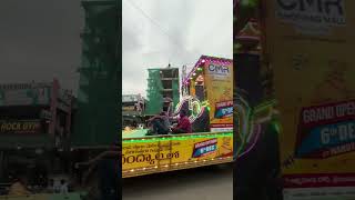 CMR Shopping Mall Add Vehicle With Nandi and Elephant 🐂 🐘 cmrshoppingmall cmr elepahant [upl. by Anelaf]