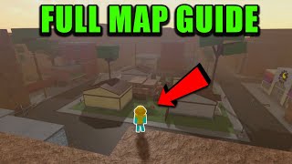 DA HOOD MAP GUIDE ROBLOX [upl. by Niki]