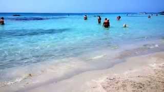 ELAFONISI best beach CRETE KRETA KRIT [upl. by Aisatal]