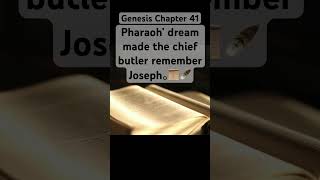 Bible Genesis Chapter 41Pharaohs dream made the chief butler remember Joseph shorts Genesis [upl. by Jany]