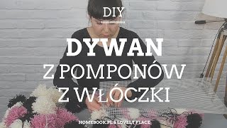 Jak zrobić dywan z pomponów z włóczki DIY [upl. by Ennylyak]