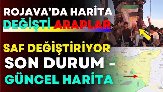 Rojavada Harita Değişti  Araplar Saf Değiştiriyor [upl. by Anirdnaxela]