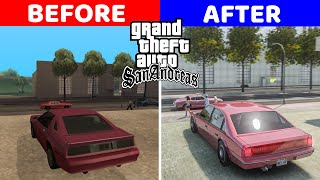 🔥How To Install Graphics Mod In GTA San Andreas  Realistic Vision Mod  2024 New Graphics Mod [upl. by Ayokahs]