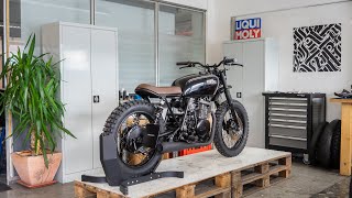 Yamaha XS400 Scrambler  MotoKIT  Timelapse Build [upl. by Philip]