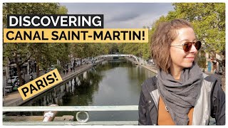 Discovering incredible Canal SaintMartin Paris  Things to do and where to eat [upl. by Neelak]