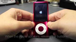 How to Restart an iPod Nano [upl. by Bruner]