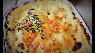 French Potato Gratin With Comte amp Gruyere Cheese  French Bistro Recipes [upl. by Naomi]