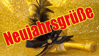 Neujahrsgrüße🍀🐞🎩 Frohes neues Jahr🧨🥂Happy New Year 🥂🍀 [upl. by Lodge]