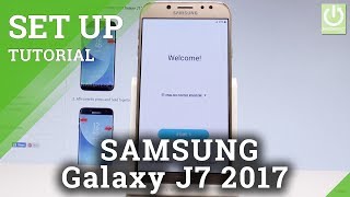 How to Set Up in SAMSUNG Galaxy J7 2017  Activation amp Configuration [upl. by Elleda560]