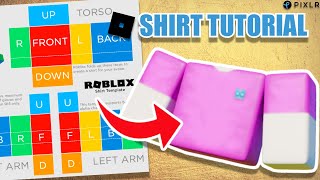 How to Make A Roblox SHIRT In 2024 [upl. by Volnay]