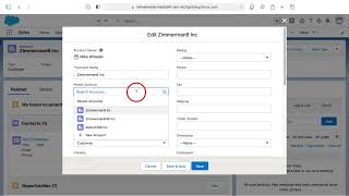 Salesforce Account Hierarchy [upl. by Charisse]