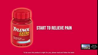 Tylenol Extra Strength  Goes to work fast to relieve headache pain [upl. by Anette]