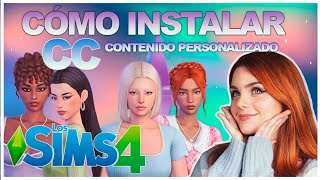 ¡COMO INSTALAR MC COMMAND CENTER 😍 2023 sims4 [upl. by Anauqal551]