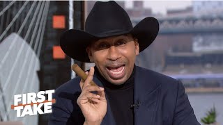 Stephen A reacts to the Cowboys losing to the Bears  First Take [upl. by Fini]