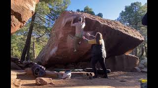 Zarzamora 7B Parking Boulders Albarracin Spain [upl. by Malachi]