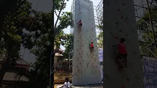 Wall climbing wallclimbing panjattebing fyp [upl. by Ottillia819]