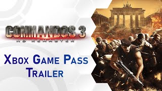 Commandos 3 – HD Remaster  Xbox Game Pass Trailer US [upl. by Hilaria]