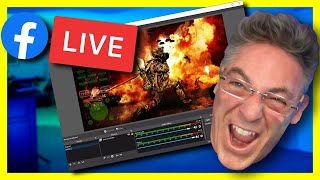 Game Live On Facebook with OBS Studio  Fun and Easy Tutorial [upl. by Mirabel]