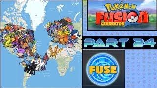 Pokemon Fusion Generator  24  World Map Fusions [upl. by Eelanna]