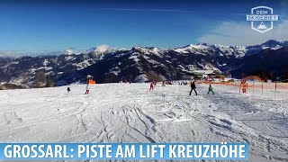 DorfgasteinGroßarl Piste am Tellerlift Kreuzhöhe [upl. by Rosella]