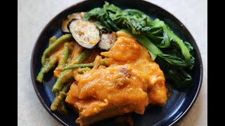 Pork Kare Kare using Mama Sita Mix II Easy KareKare Recipe [upl. by Giarc819]