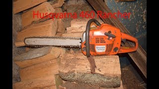 Chainsaw Repair Part 1  Replacing an Exhaust Pipe for Husqvarna 460 Rancher [upl. by Aelam]