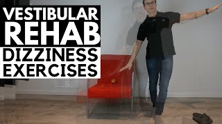 20 Dizziness Exercises For Home Vestibular Rehab  Dr Jon Saunders [upl. by Ricki835]