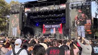 Highly Suspect “My name is human” at Aftershock Festival 10112024 [upl. by Aretta]