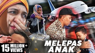 Mom Gen NANGIS Gak Kuat Terbangin 2 Anak Terakhirnya Sendiri  Qahtan amp Saleha Halilintar [upl. by Sophy]