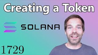 How to create your own token on Solana  May 22nd 21 [upl. by Cummins107]