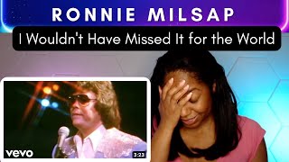 Ronnie Milsap  I Wouldnt Have Missed It for the World Reaction [upl. by Chelsy307]