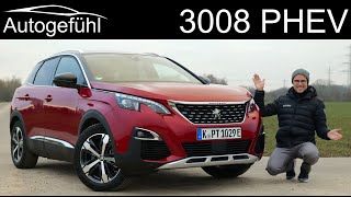 Peugeot 3008 Hybrid4 PHEV AWD FULL REVIEW new 300 hp eEAT8 2020 [upl. by Notnarb62]